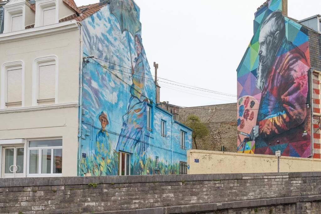 Station Street Art 2-4 Pers Wifi Apartman Boulogne-sur-Mer Kültér fotó